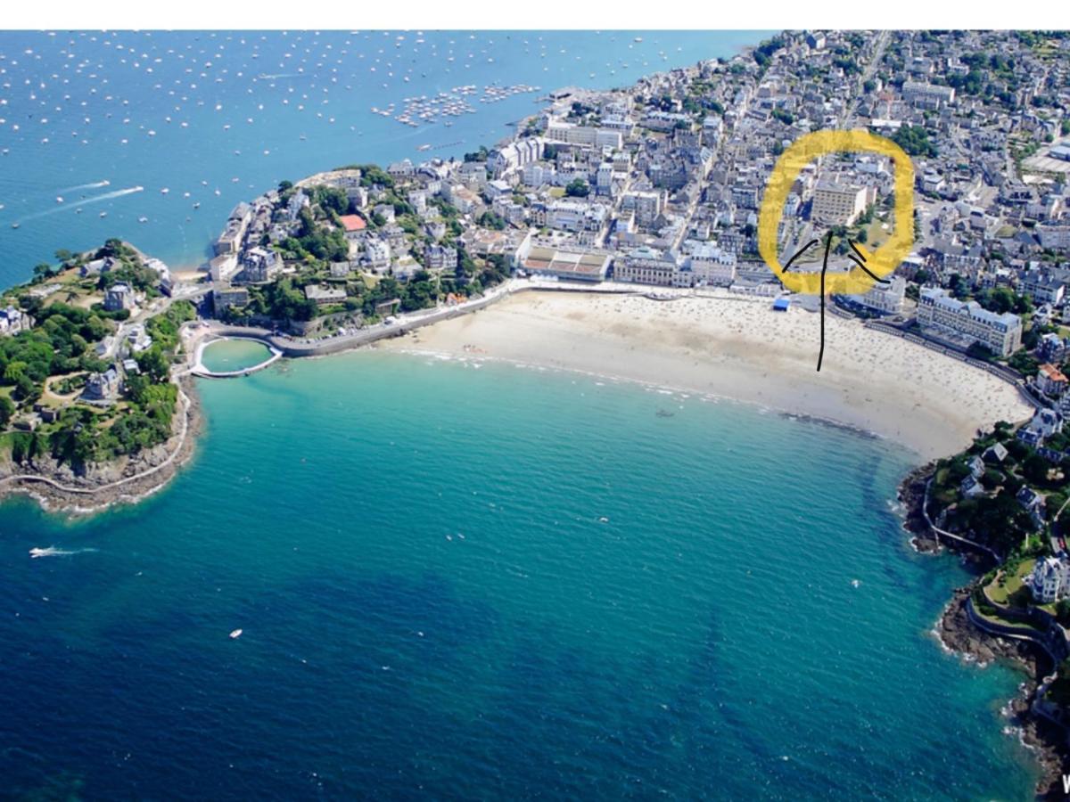 2 Pieces Terrasse Vue Mer Dinard Exterior photo